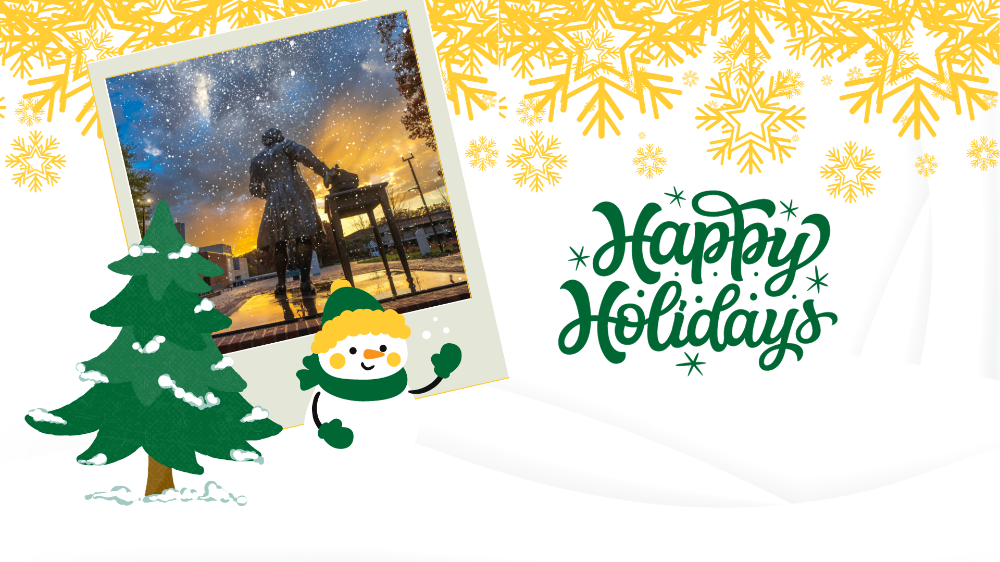 Happy Holidays Illustration